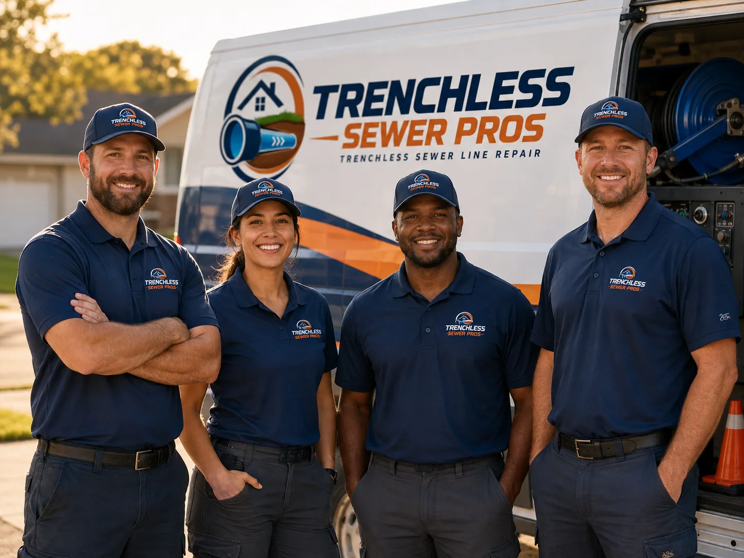 Trenchless Sewer Repair company in Lott, TX